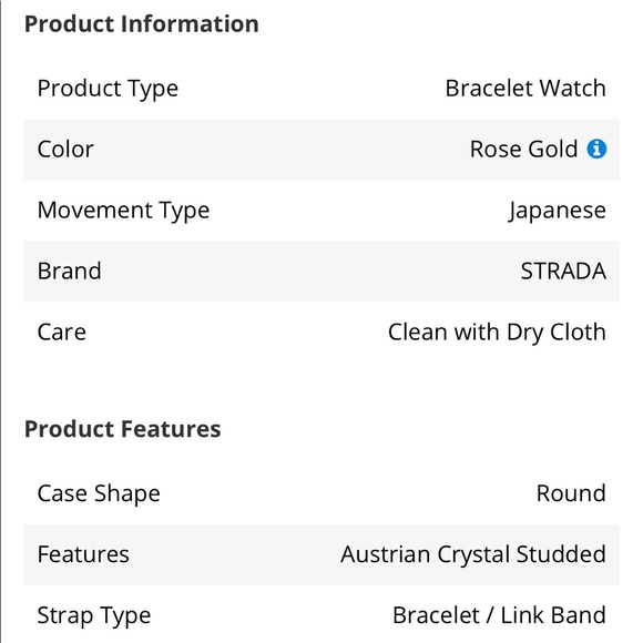Strada watch rosetone - Picture 14 of 14